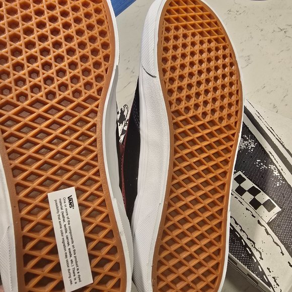 Vans Skate Rowley Shoes - Black / Pink [VN0A2Z3OB9P1] MENS SIZE 10 NEW - Picture 6 of 7